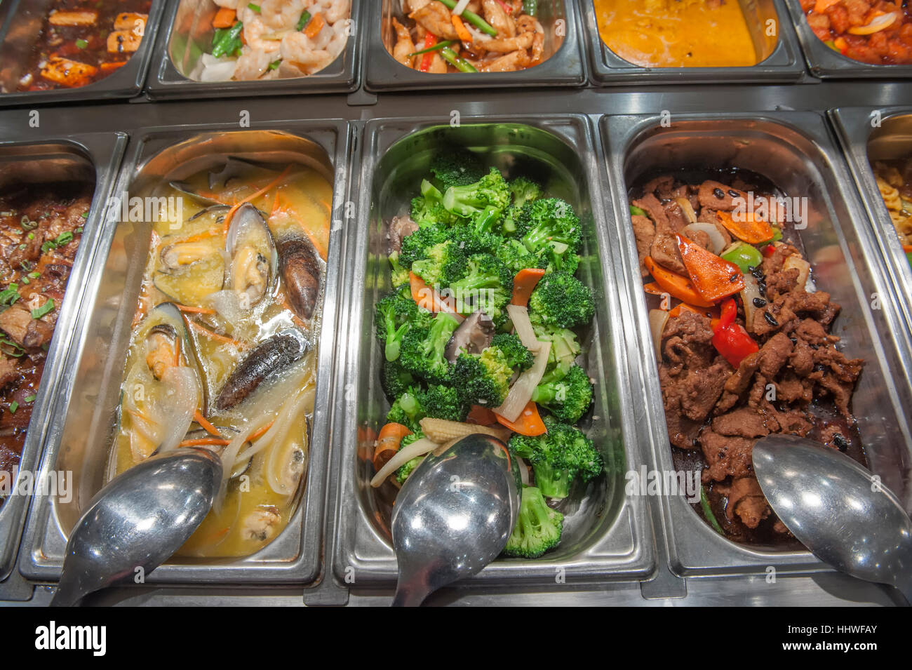 Selection of food dishes hires stock photography and images Alamy