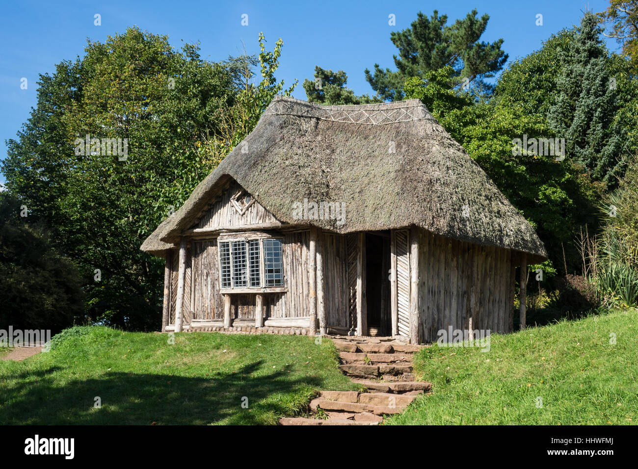 England, Devon, Killerton park, Bear's hut Stock Photo