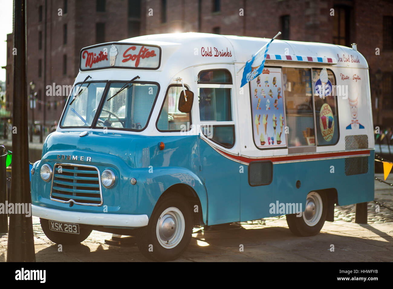 Vintage Ice cream Stock Photo Alamy