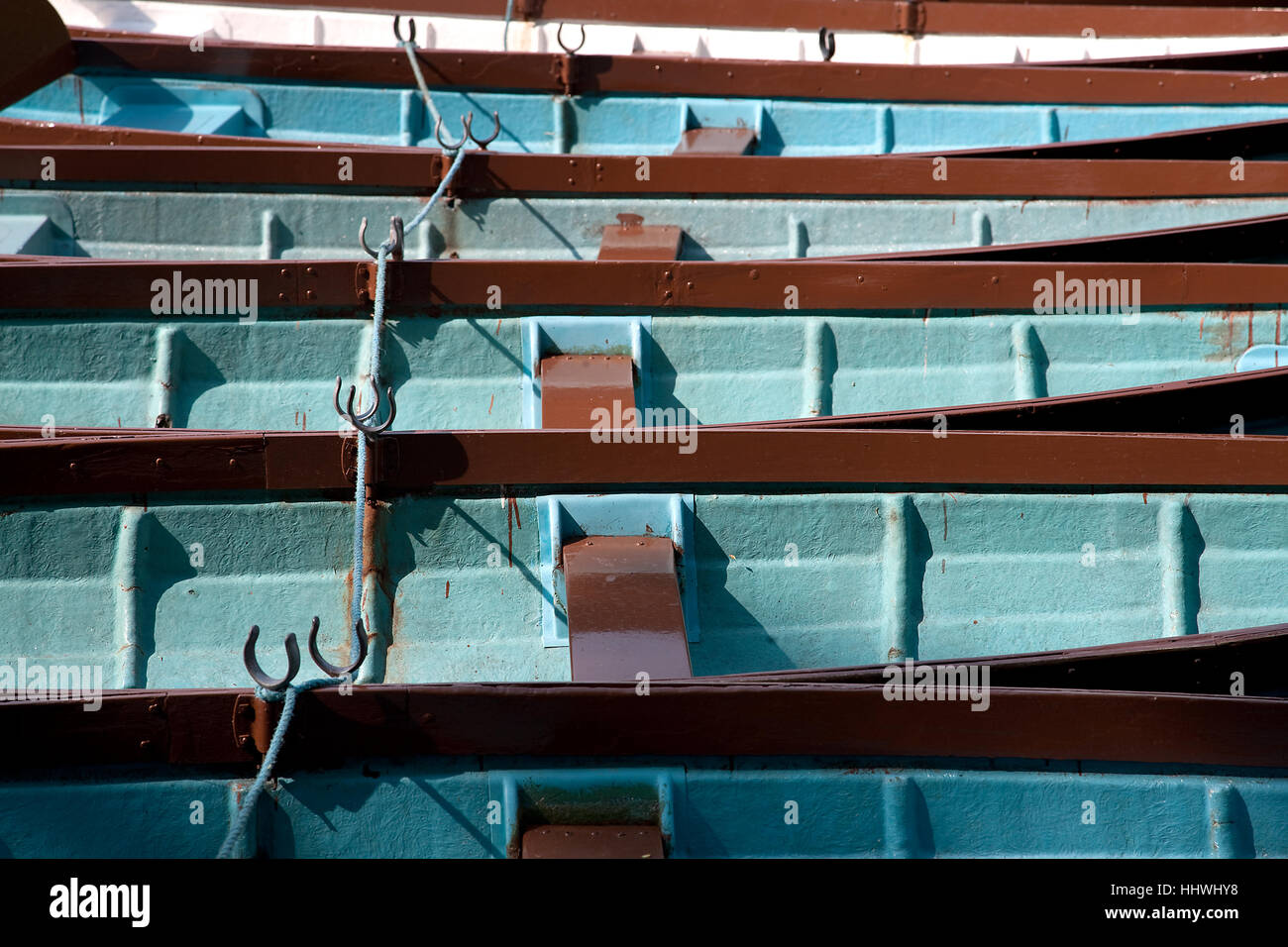 Blue rowing boats hires stock photography and images Alamy