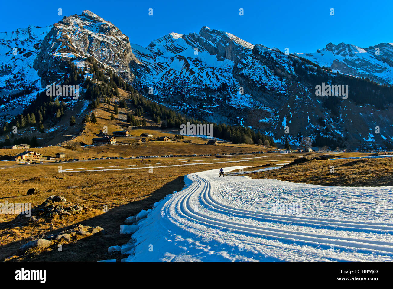 Artificial snow mountains hi-res stock photography and images - Alamy