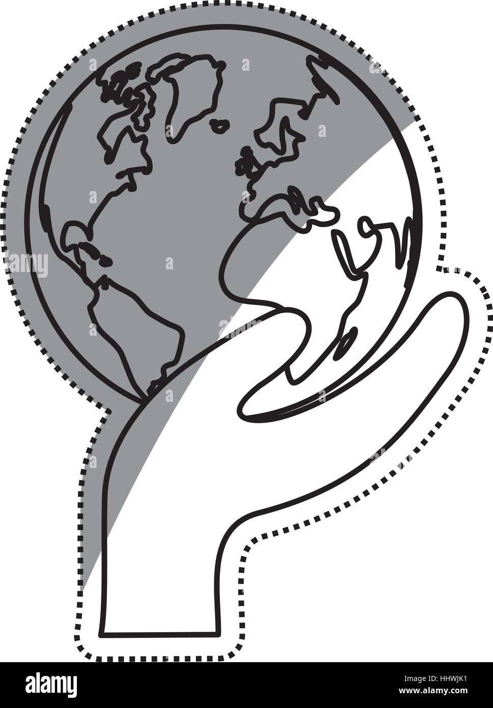 Save the world icon vector illustration graphic design Stock Vector ...