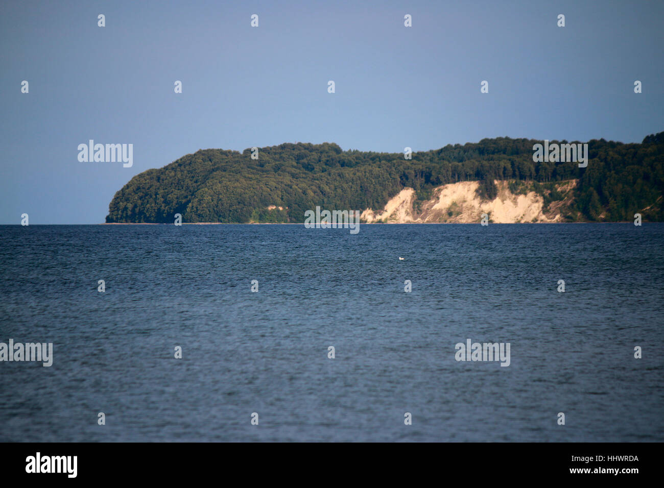 Impressionen: Kreidefelsen, Ostsee, Ruegen. Stock Photo