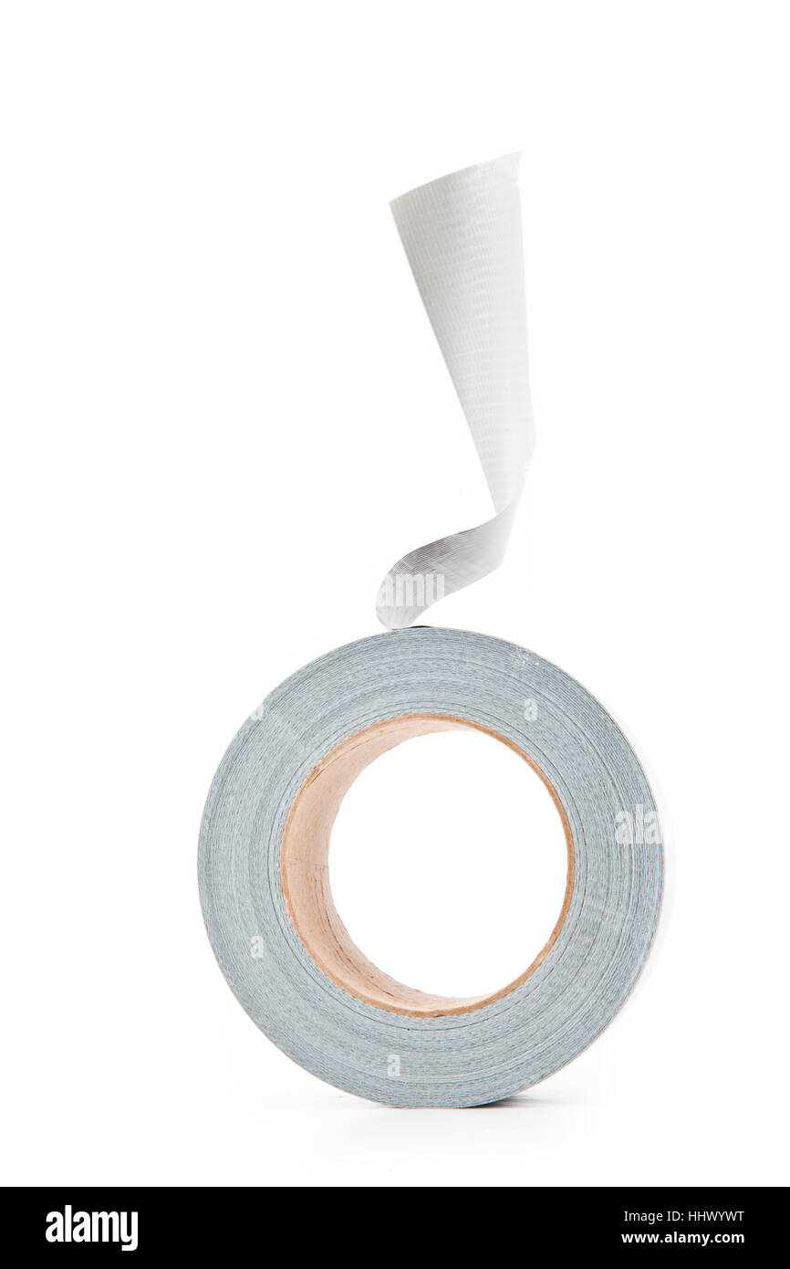 Silver duct tape Stock Photo Alamy