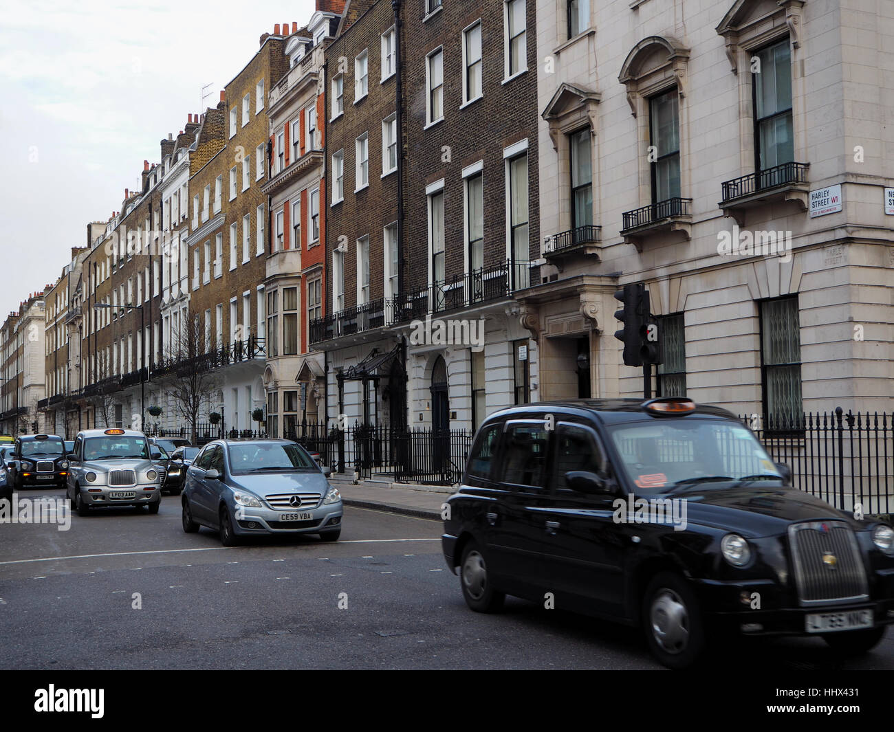 Harley Street, London, UK Stock Photo Alamy