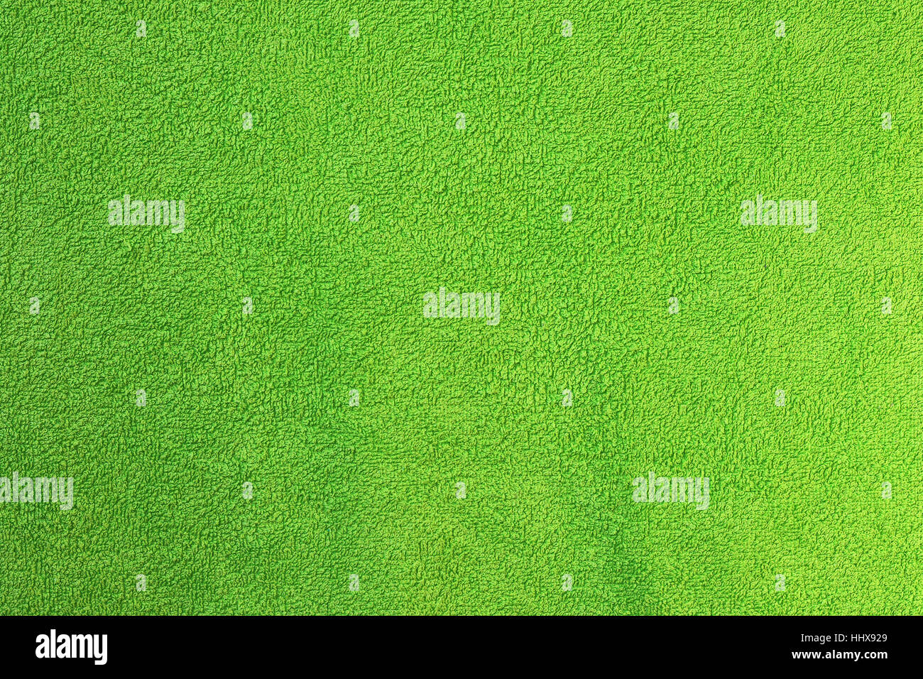 green towel textural surface, real texture for your design Stock Photo