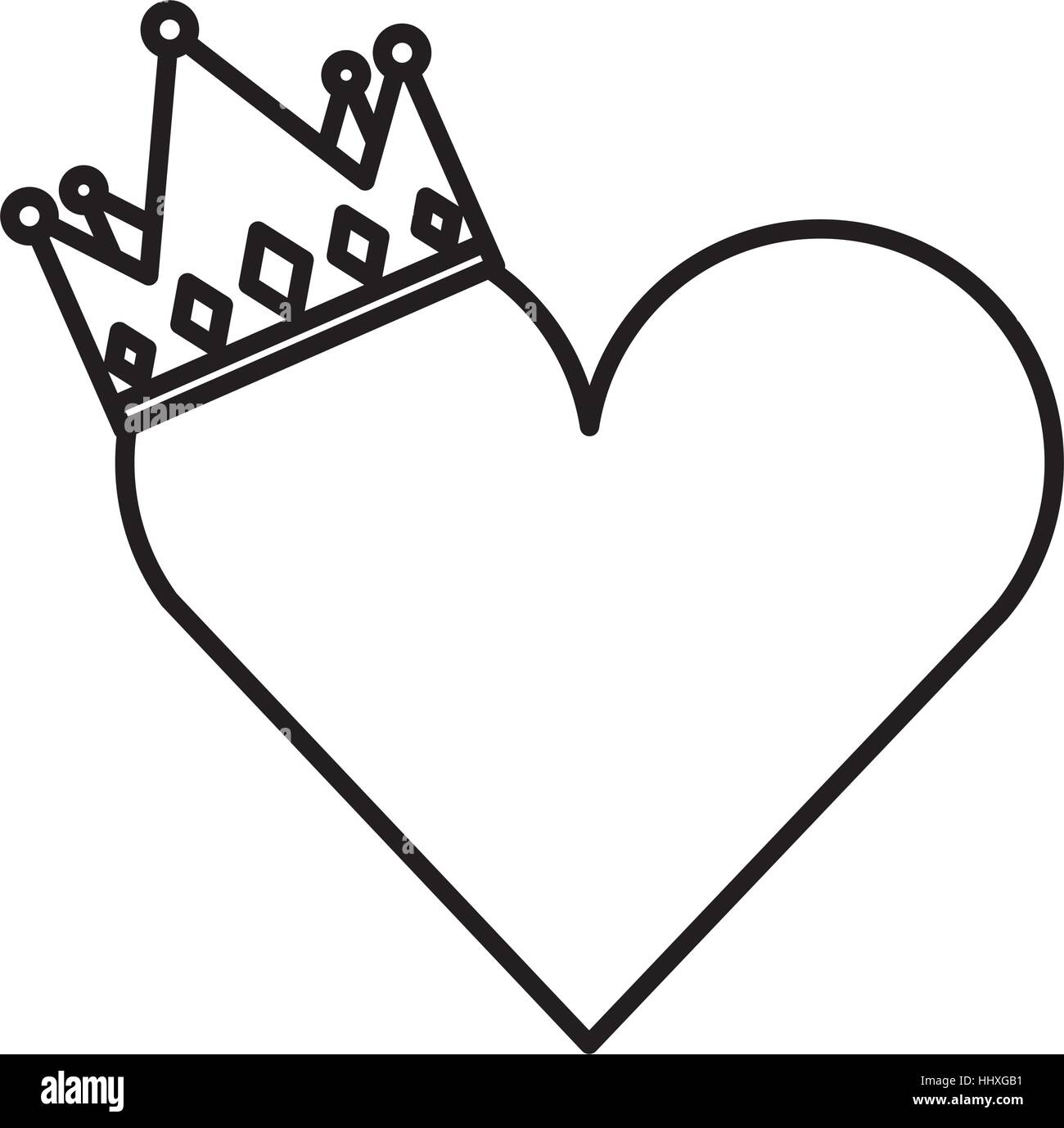 king crown isolated icon vector illustration design Stock Vector Image ...
