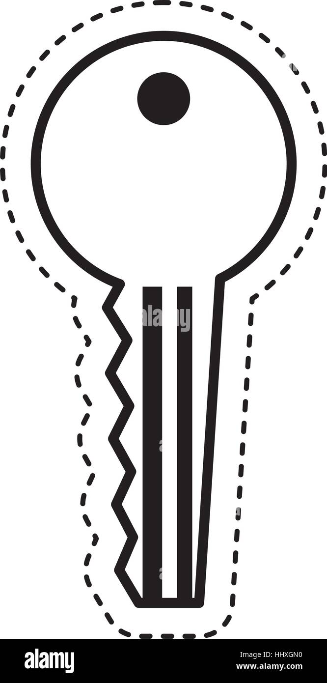 key security isolated icon vector illustration design Stock Vector ...