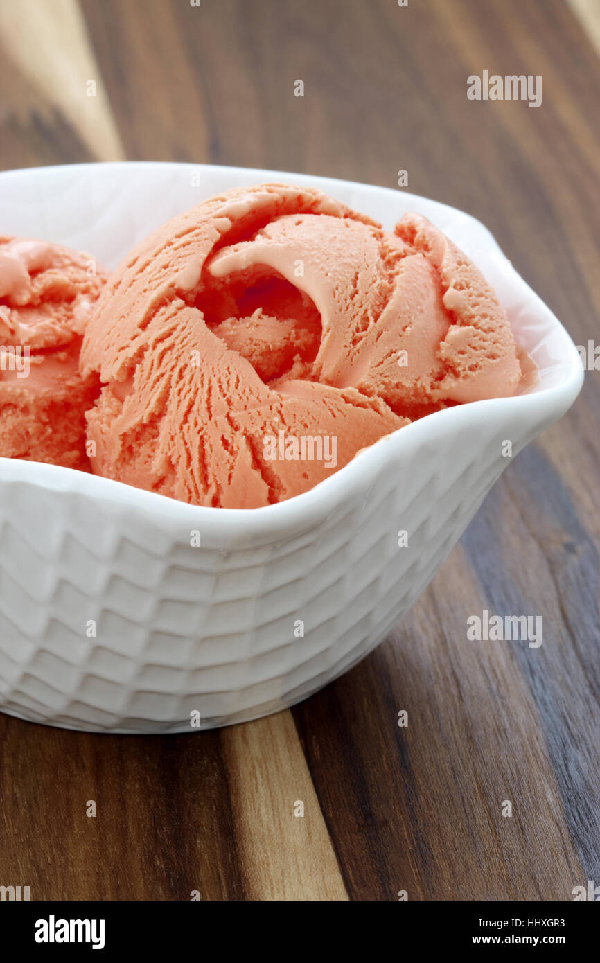 real gourmet mandarin ice cream, not made with mashed potatoes or