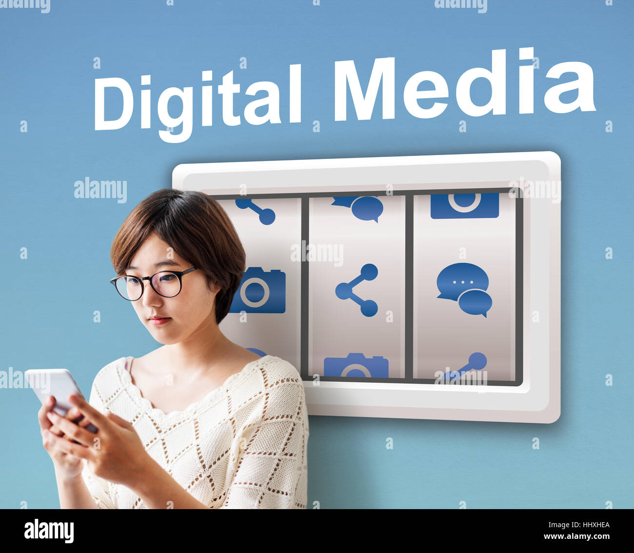 Technology Networking Multimedia Internet Concept Stock Photo - Alamy