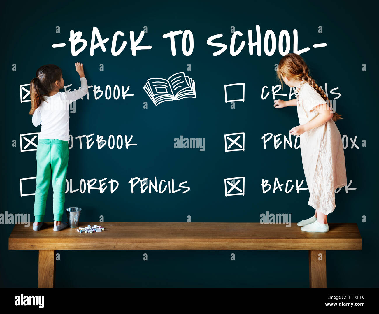 Back to School Education Knowledge Insight Wisdom Concept Stock Photo ...