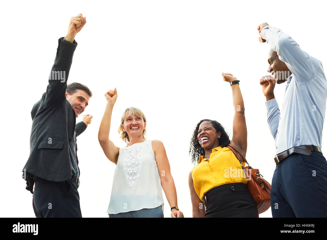 Business People Successful Achievement Concept Stock Photo - Alamy