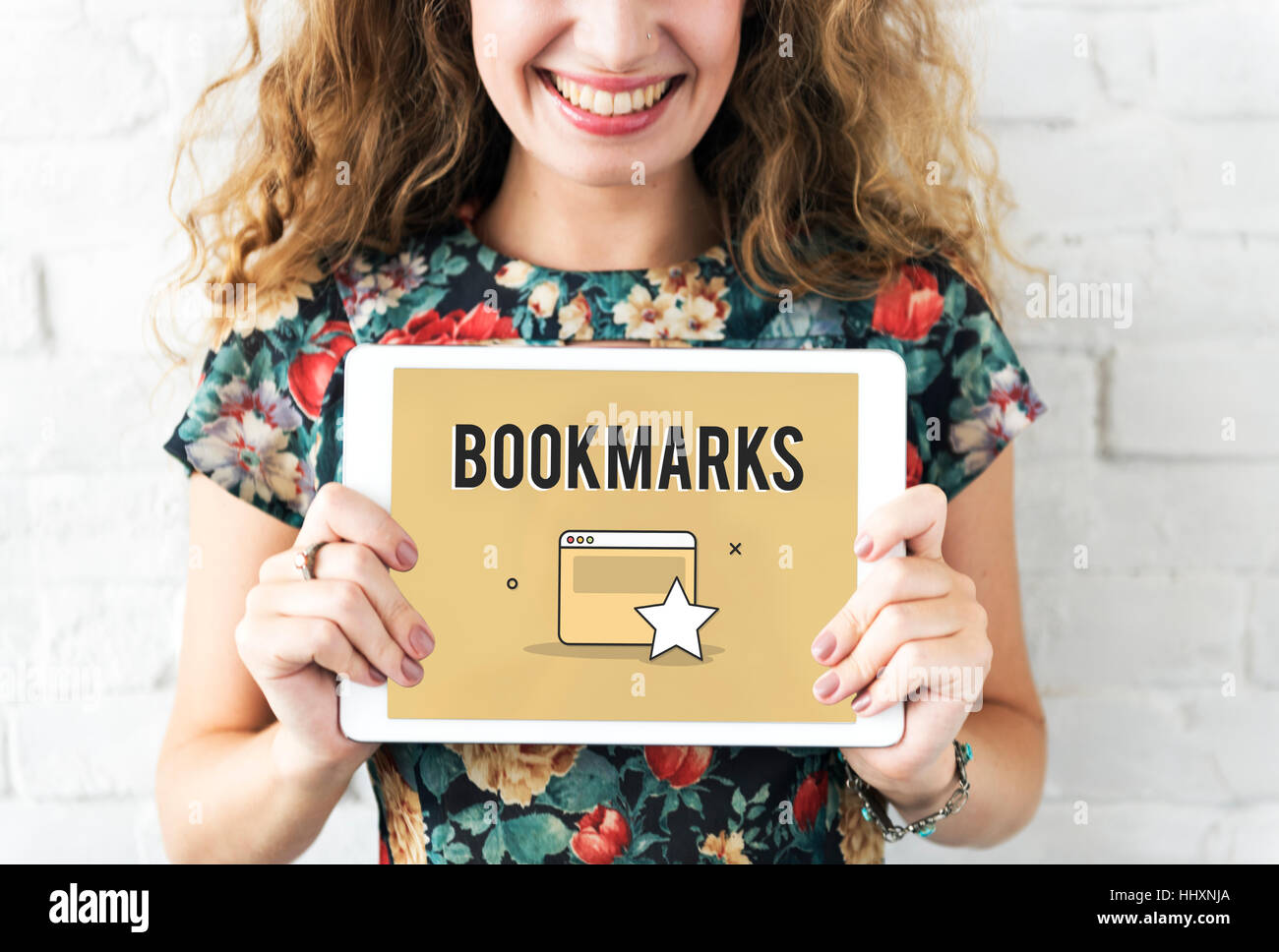 Bookmarks Favorite Internet Social Media Concept Stock Photo - Alamy
