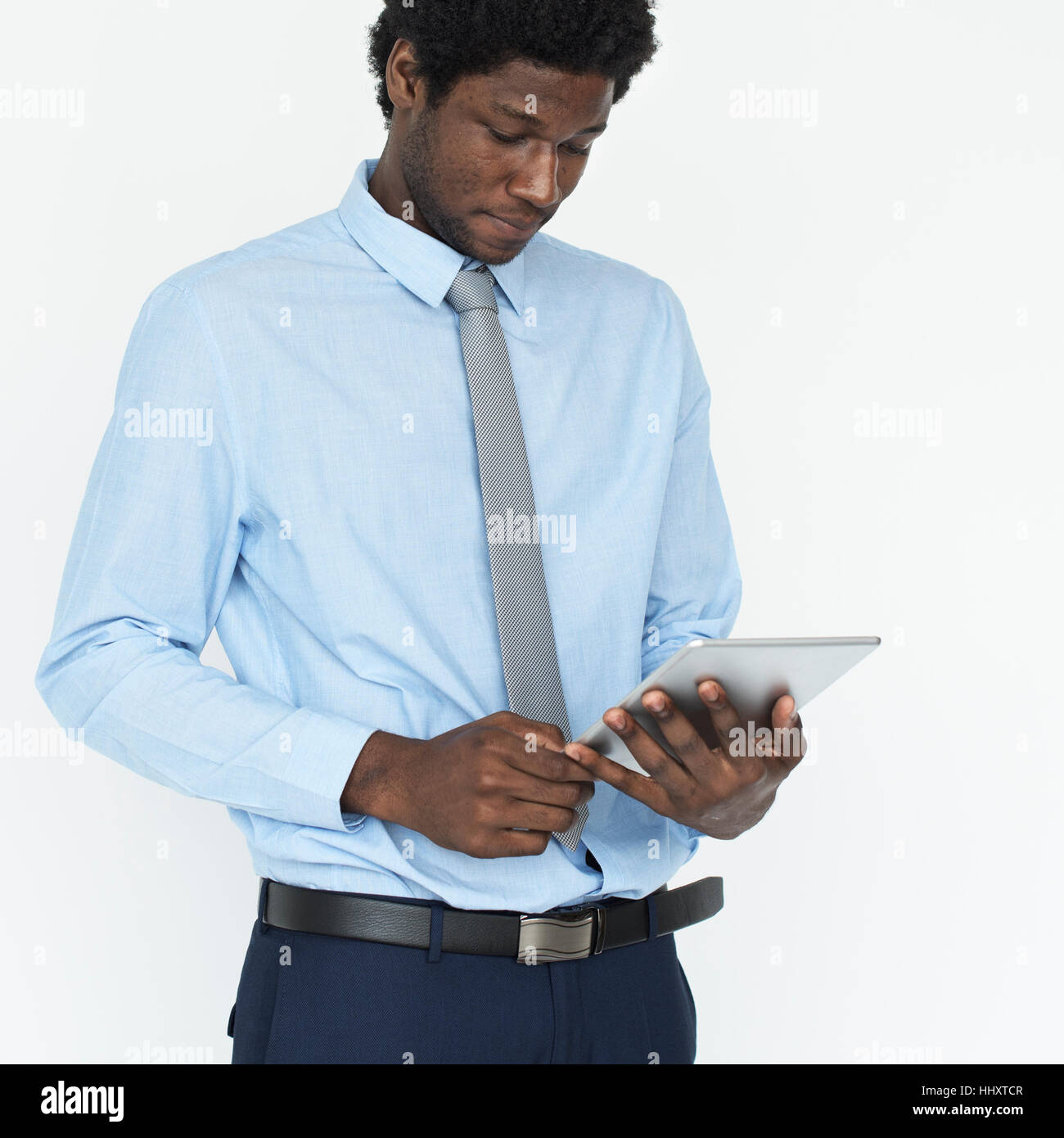 African American Man Business Confident Concept Stock Photo - Alamy