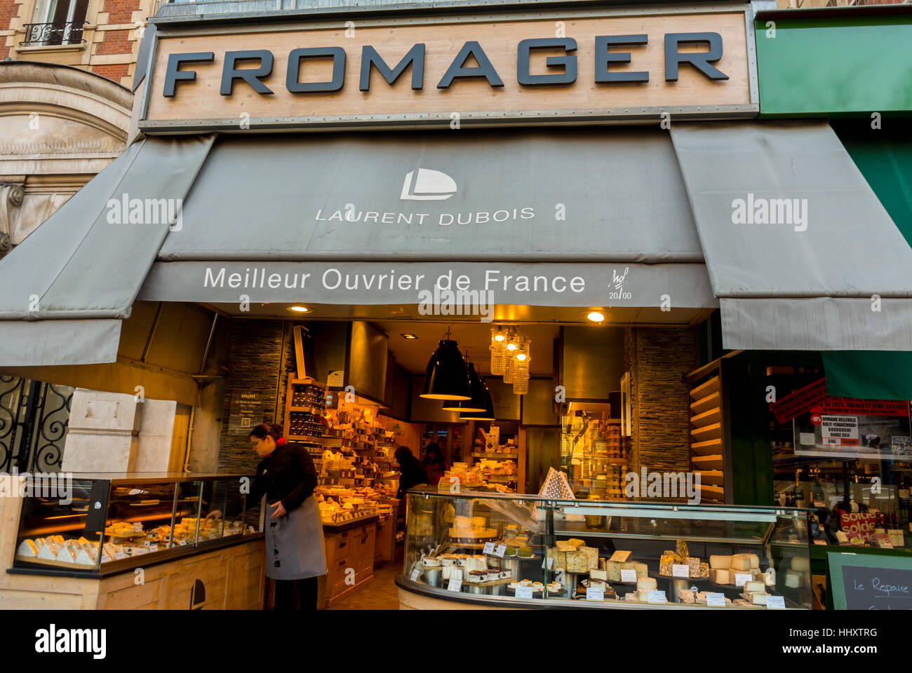 Parisian cheese shop hires stock photography and images Alamy