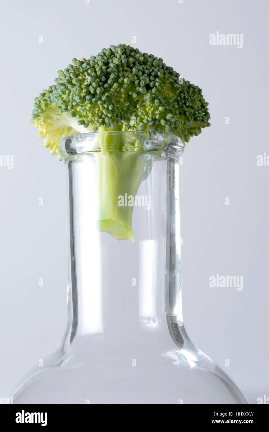 the biochemistry of broccoli Stock Photo