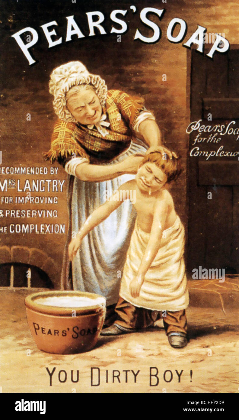 Advert pears soap boy hires stock photography and images Alamy