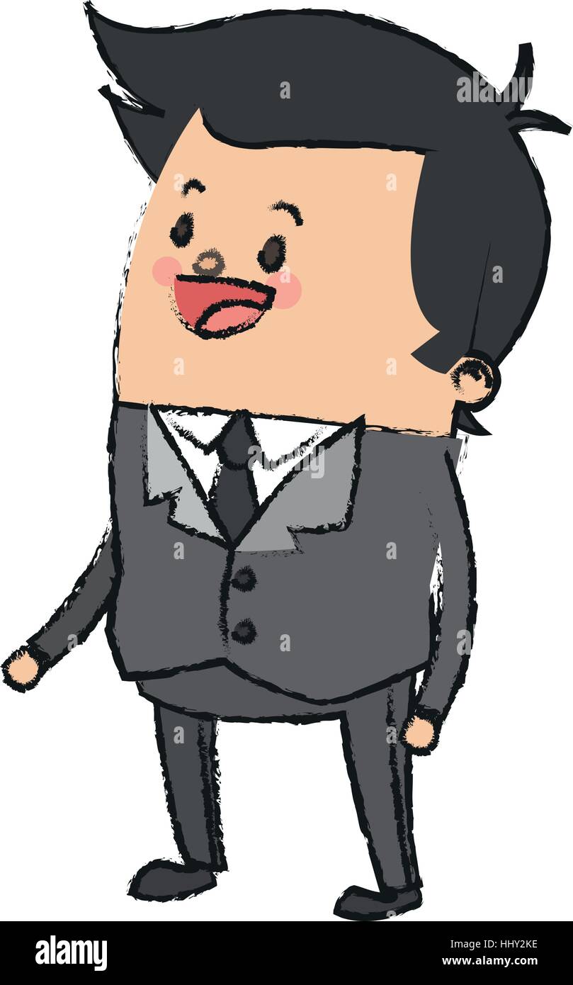 businessman cartoon icon Stock Vector Image & Art - Alamy