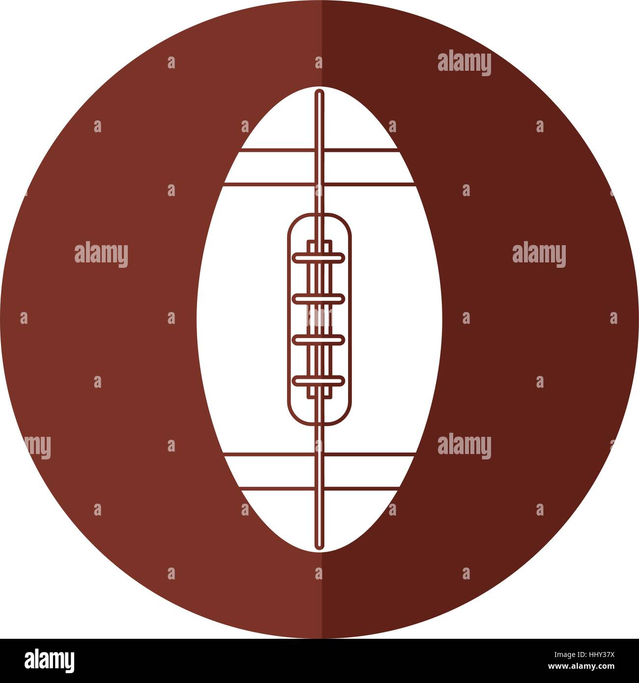 ball american football icon shadow Stock Vector Image & Art - Alamy