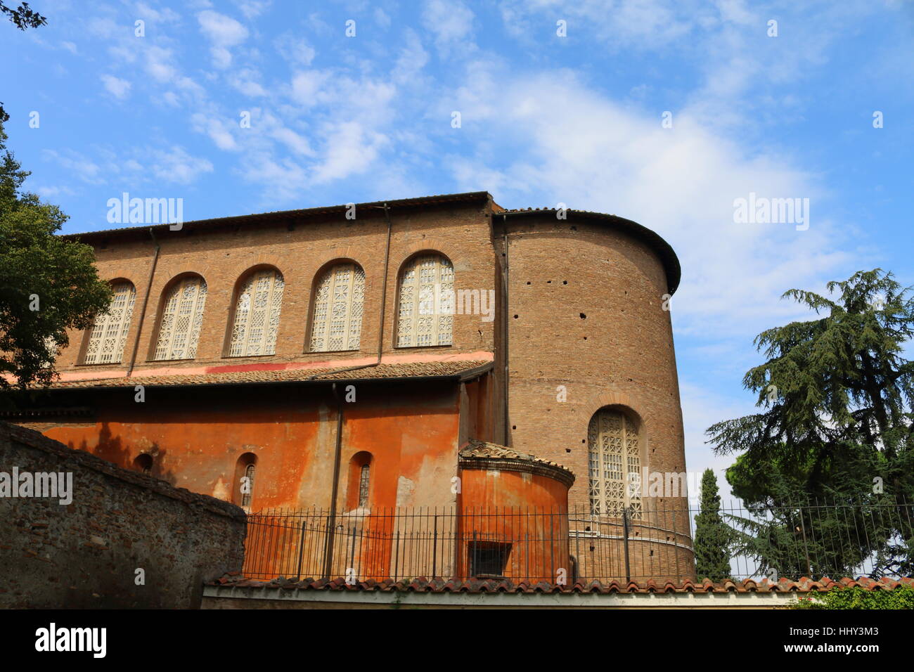 The Basilica di Santa Sabina on the Aventine Hill in Rome, Italy Stock