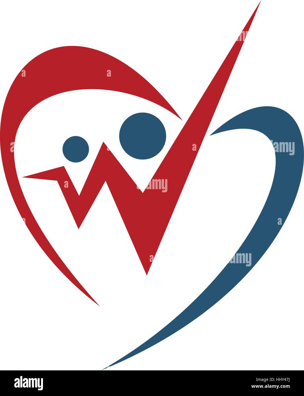 Valentines day give heart Stock Vector Images - Alamy