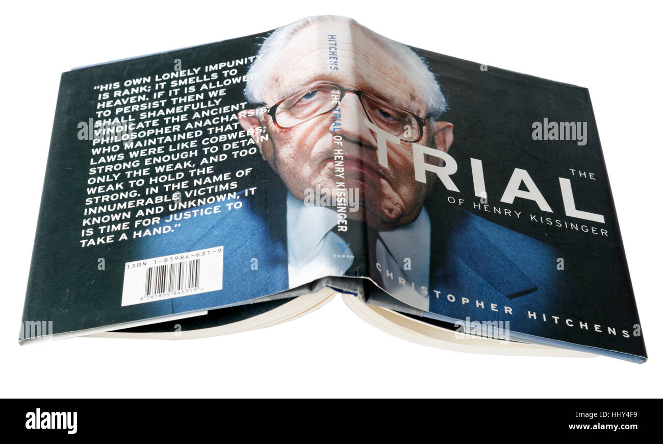 The Trial of Henry Kissinger by Christopher Hitchens Stock Photo Alamy