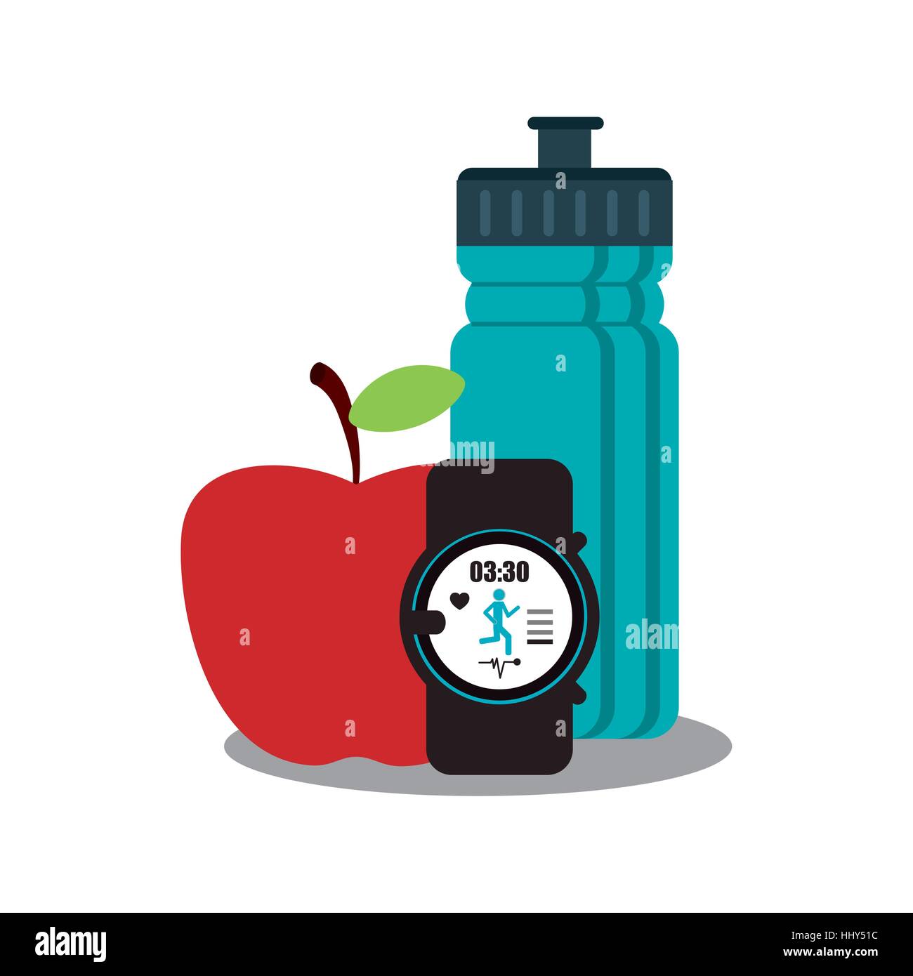 healthy lifestyle design Stock Vector Image & Art - Alamy