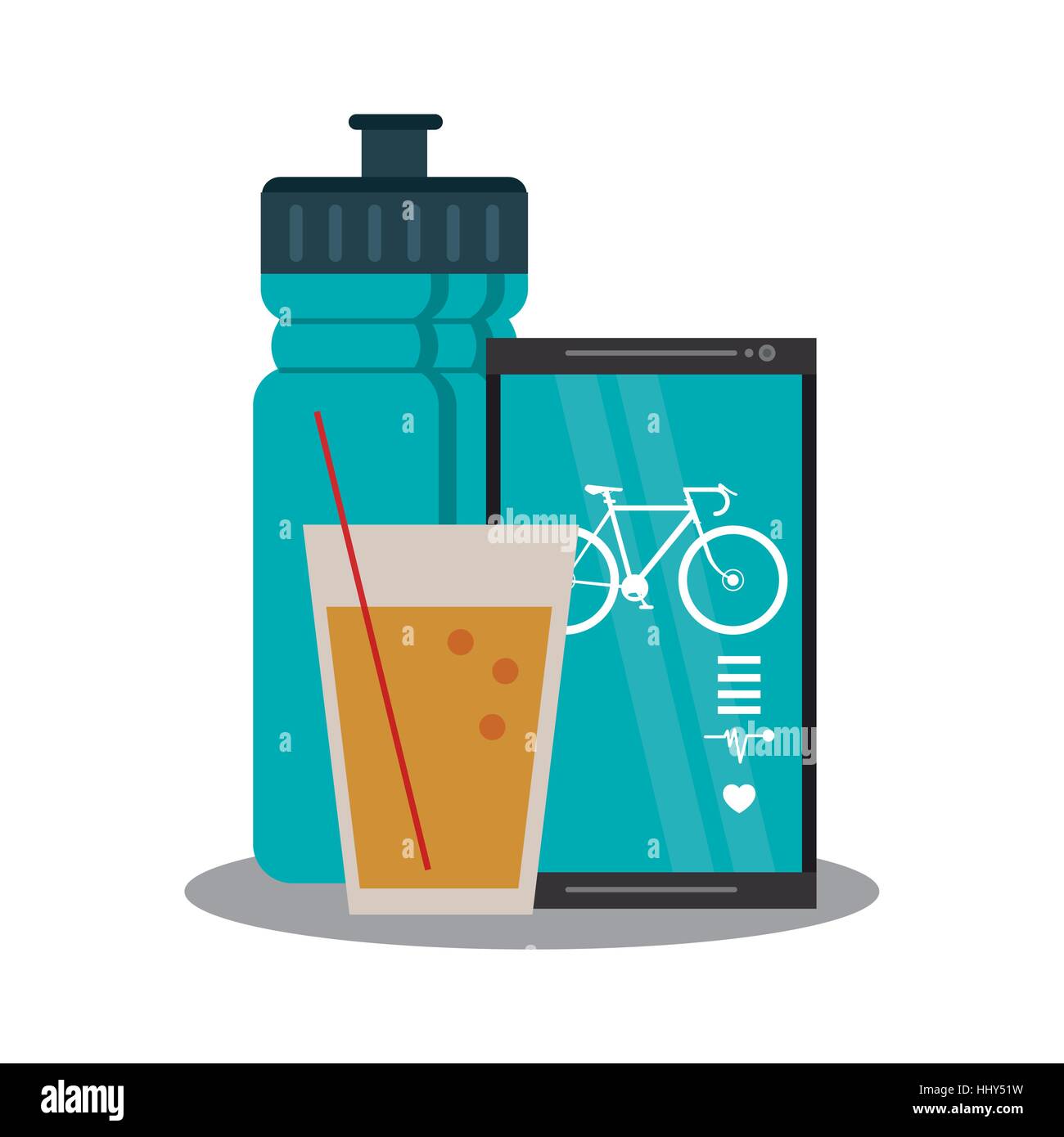healthy lifestyle design Stock Vector Image & Art - Alamy