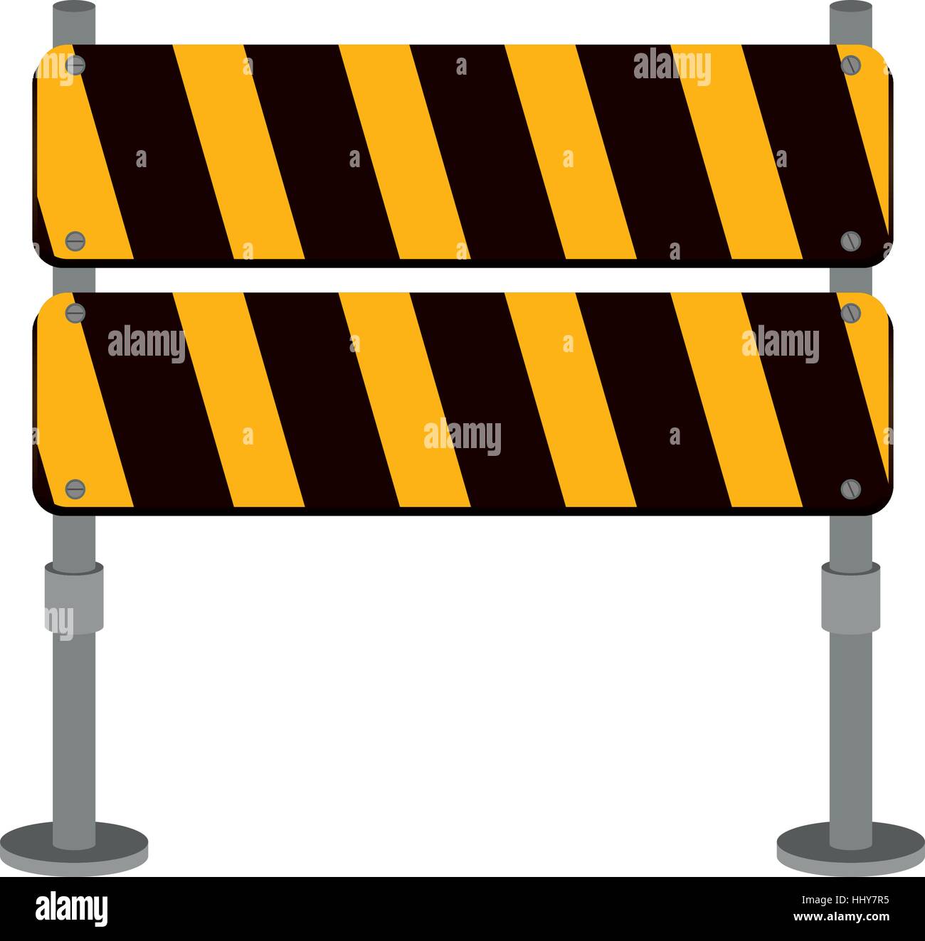 street traffic barrier icon design vector illustration Stock Vector ...
