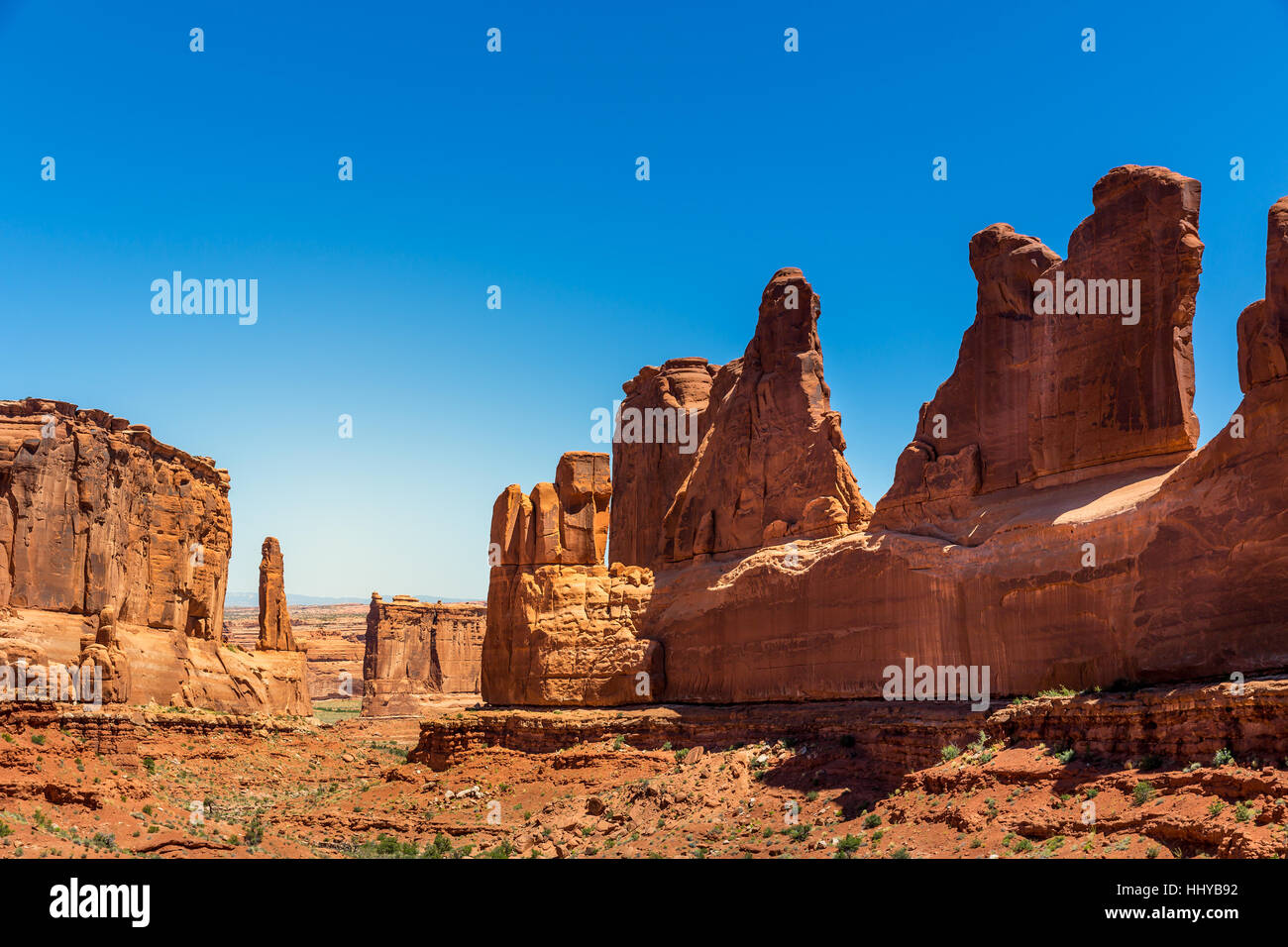 Amazing scenery arches national park hi-res stock photography and ...