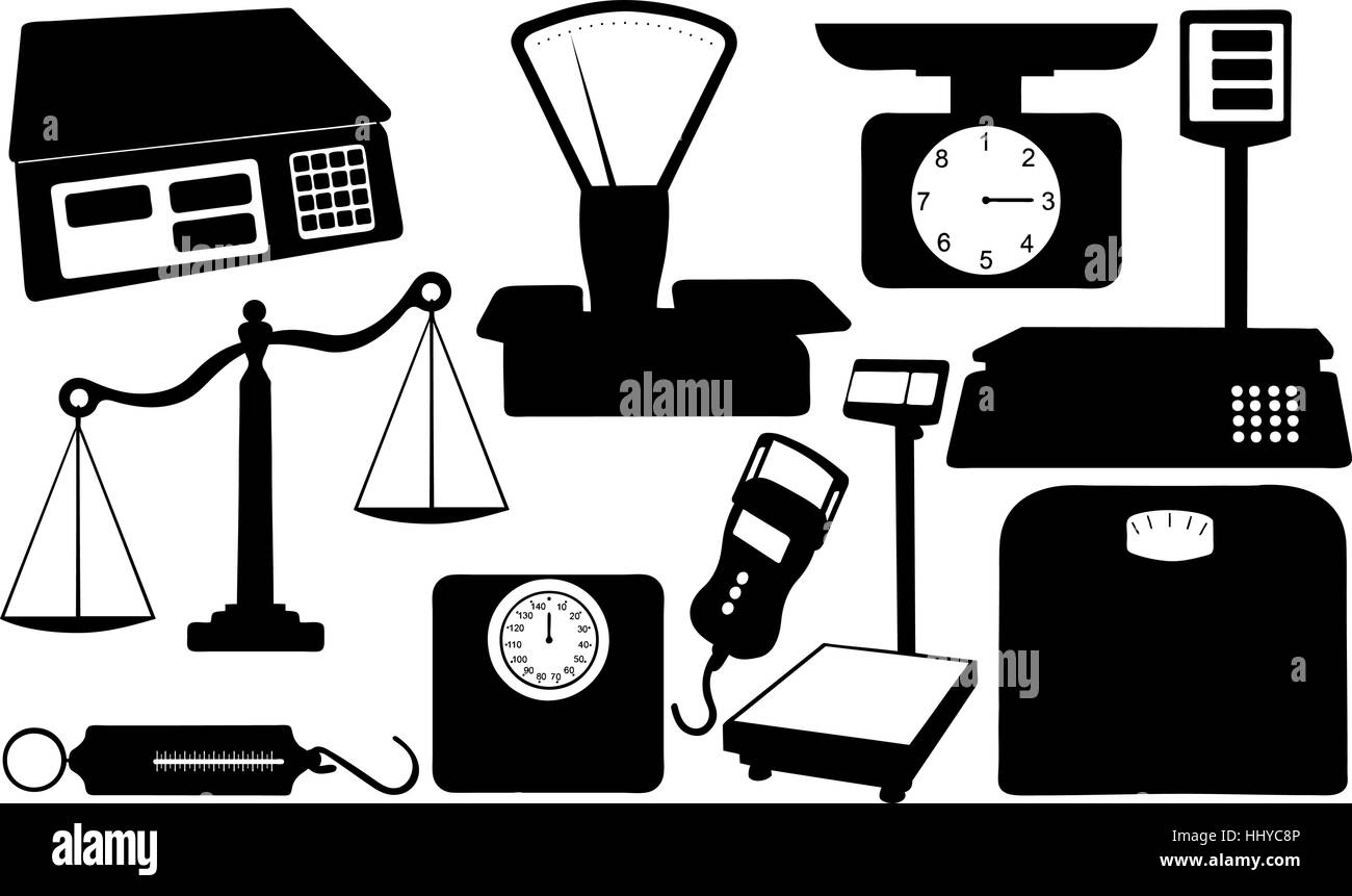 different types of scales isolated Stock Vector Image & Art Alamy