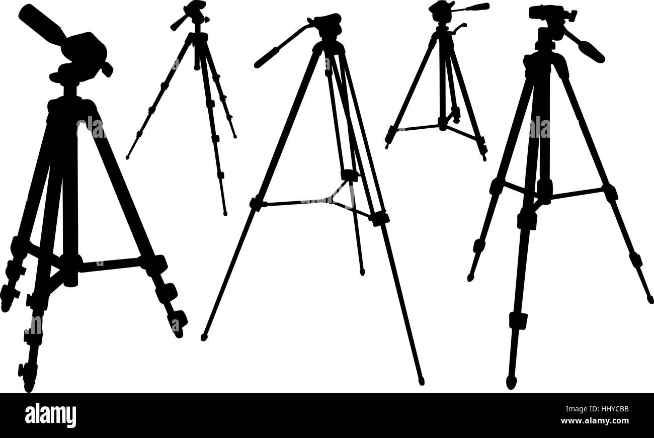 different tripods isolated Stock Vector Image & Art Alamy