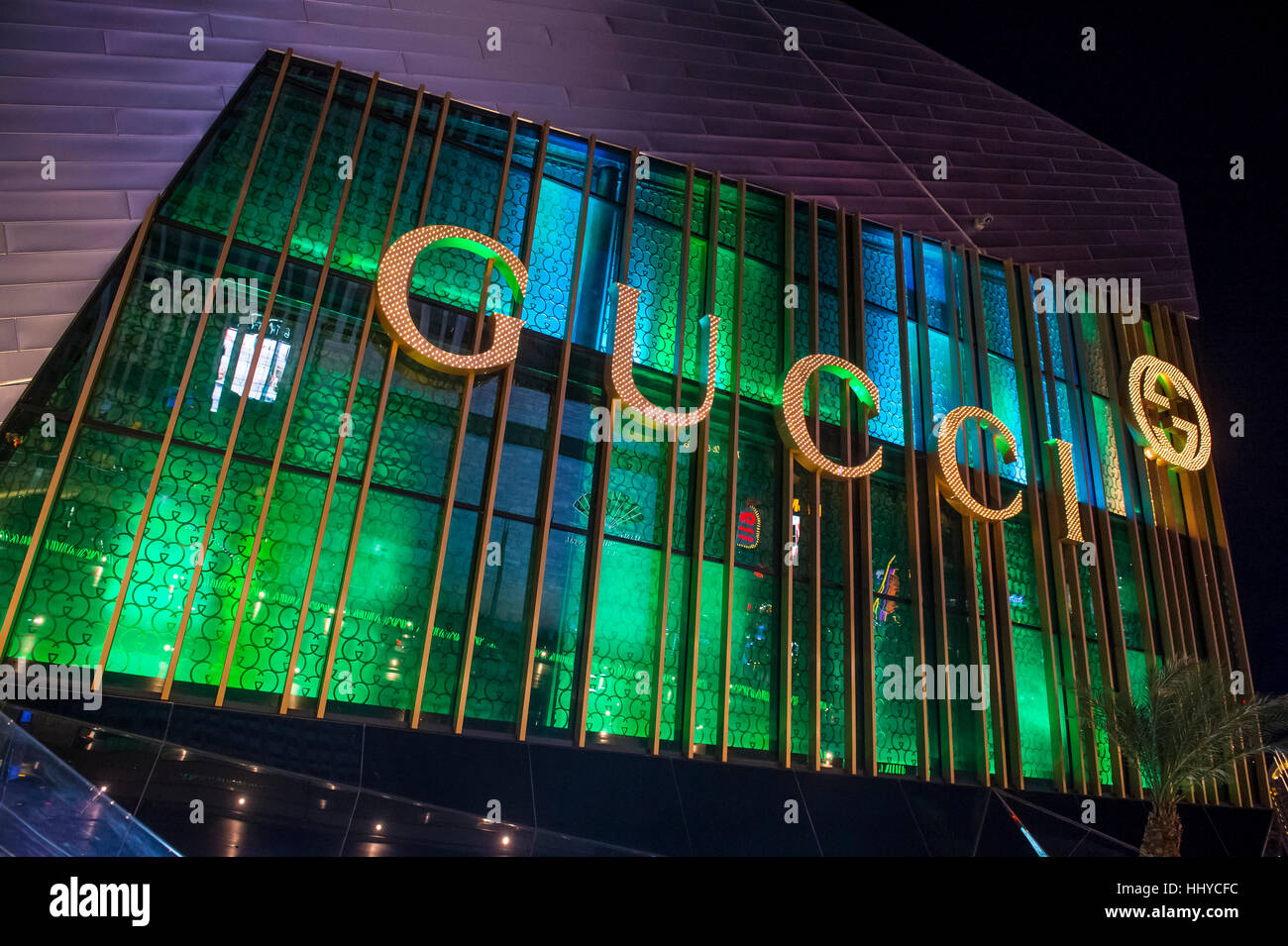 Las Vegas July 3 Gucci Store Stock Photo 176676656