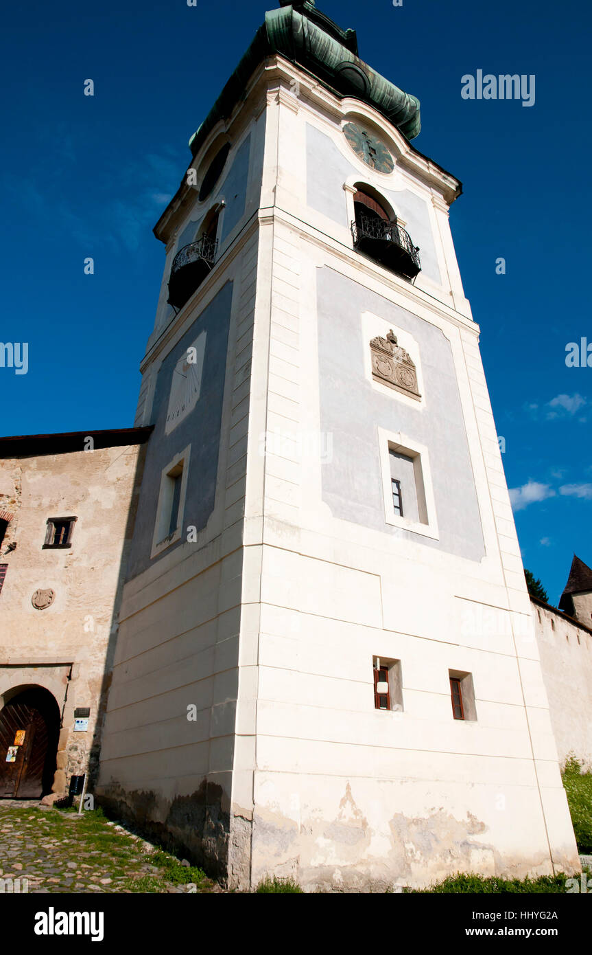Old Castle - Banska Stiavnica - Slovakia Stock Photo