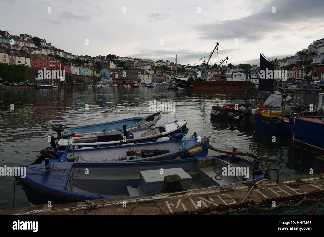 Brixham Harbour, Devon, United Kingdom Stock Photo