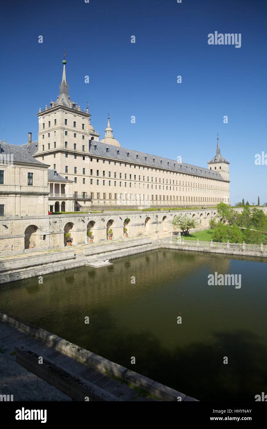 monument, famous, spain, style of construction, architecture, architectural Stock Photo