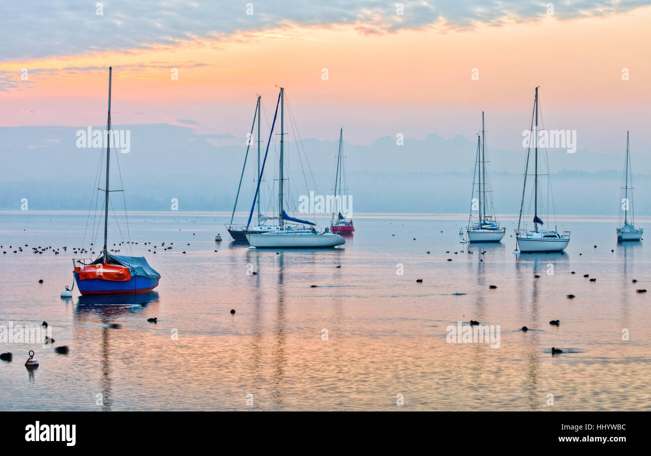 travel, sail, switzerland, sailing boat, sailboat, boat, swiss, geneva, water Stock Photo Alamy