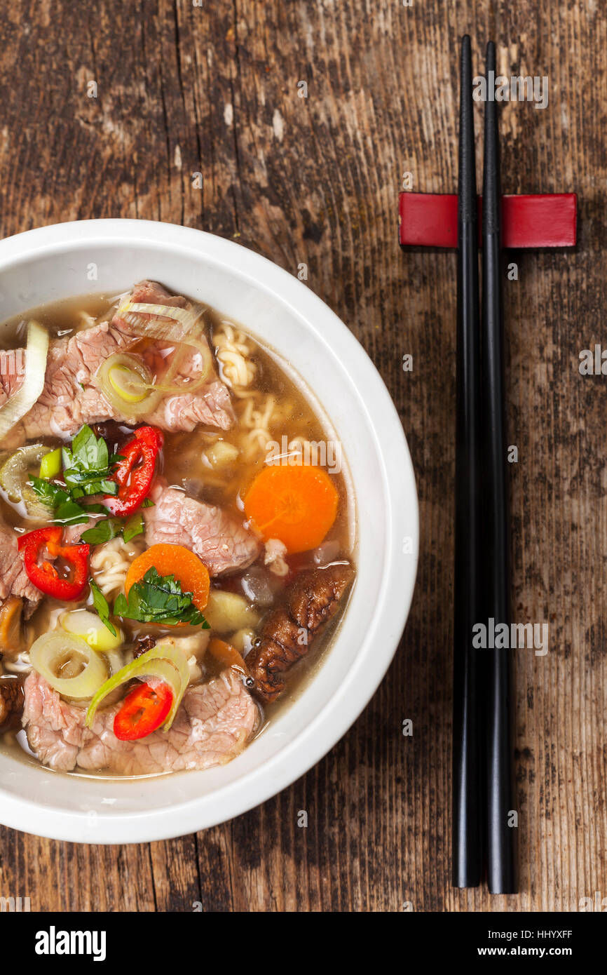 vietnamese pho soup Stock Photo - Alamy