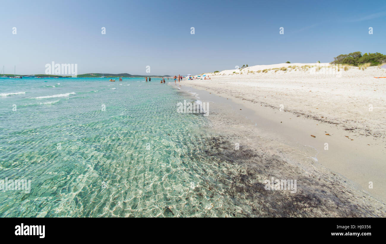 Transparent Sea And Crystal Clear Water Of Sardinia Island Italy