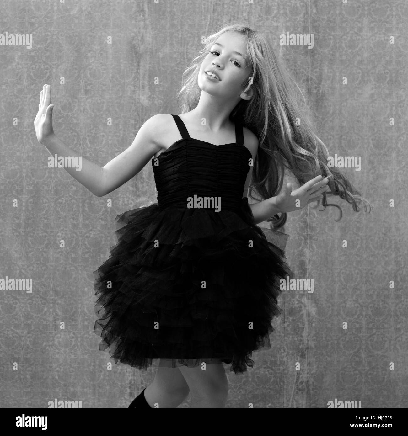 Kids being nice Black and White Stock Photos & Images - Alamy