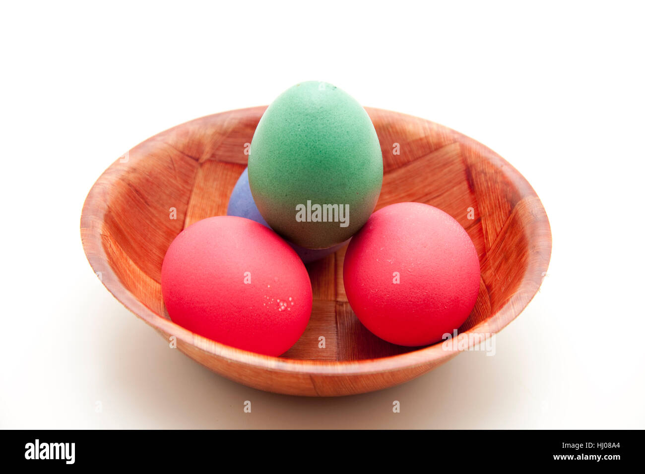 colorful easter eggs Stock Photo