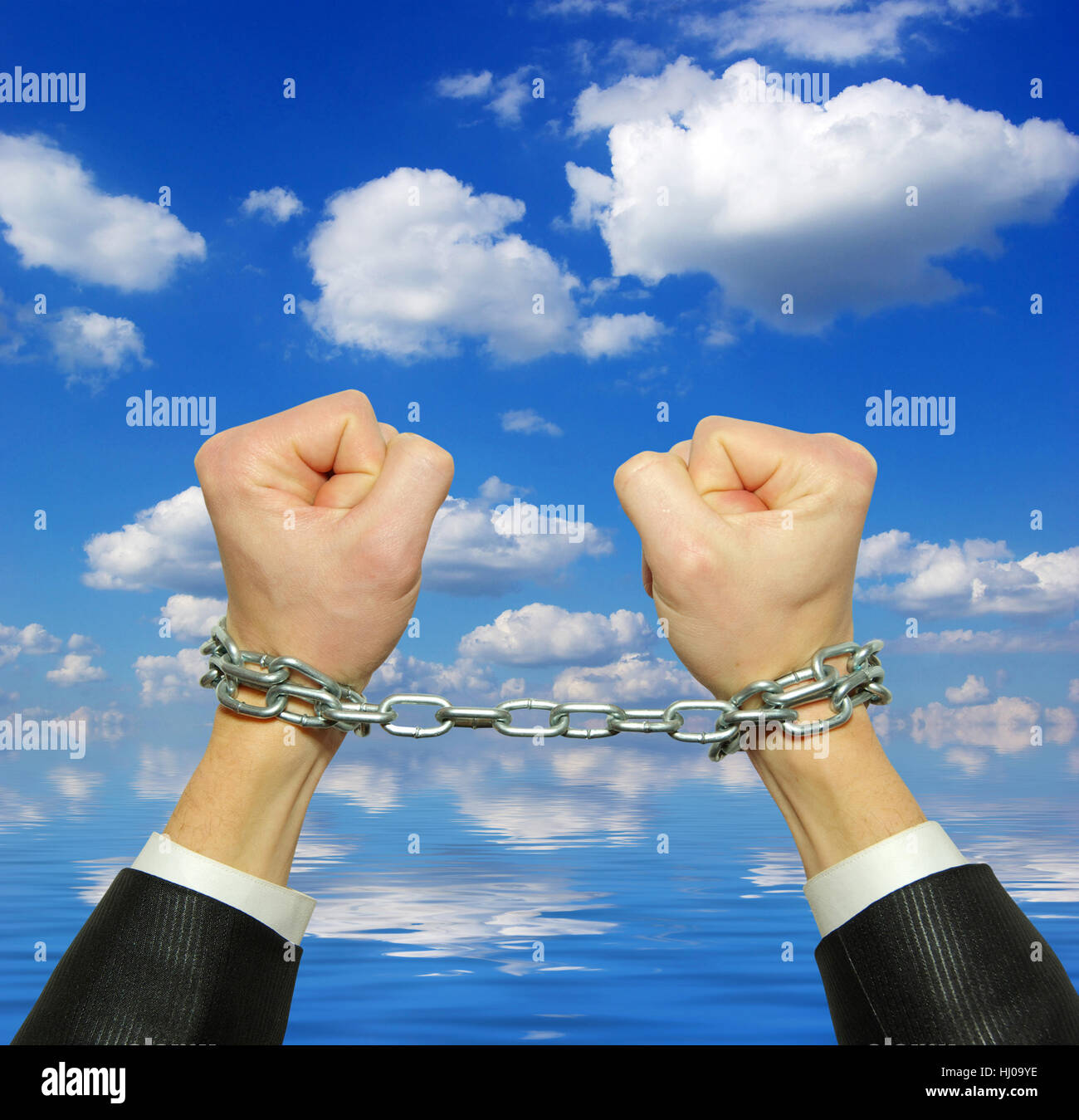 lock, strong, chain, diagonal, brig, jail, metal, connection