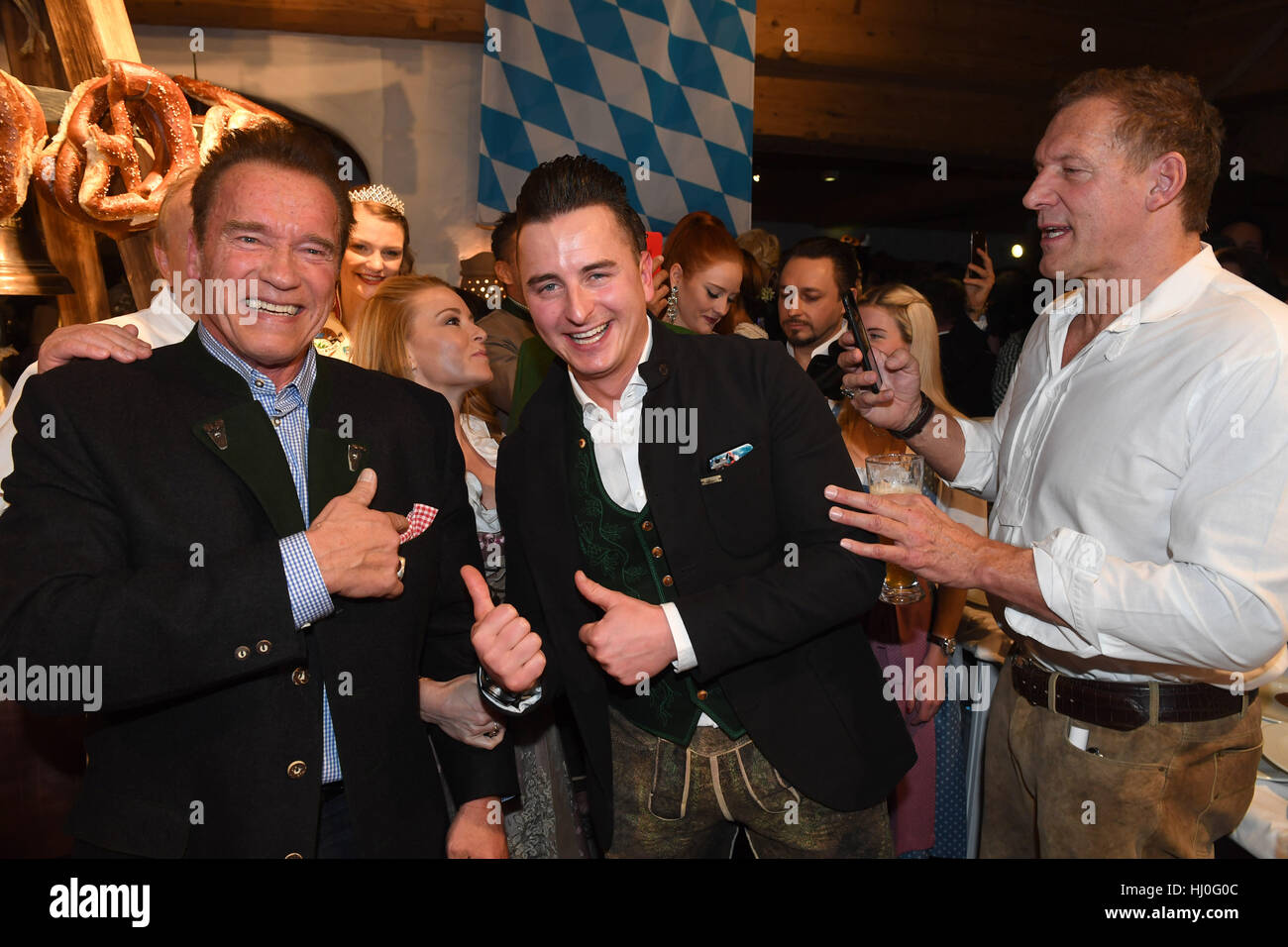 Going, Austria. 20th January, 2017. Actor Arnold ...