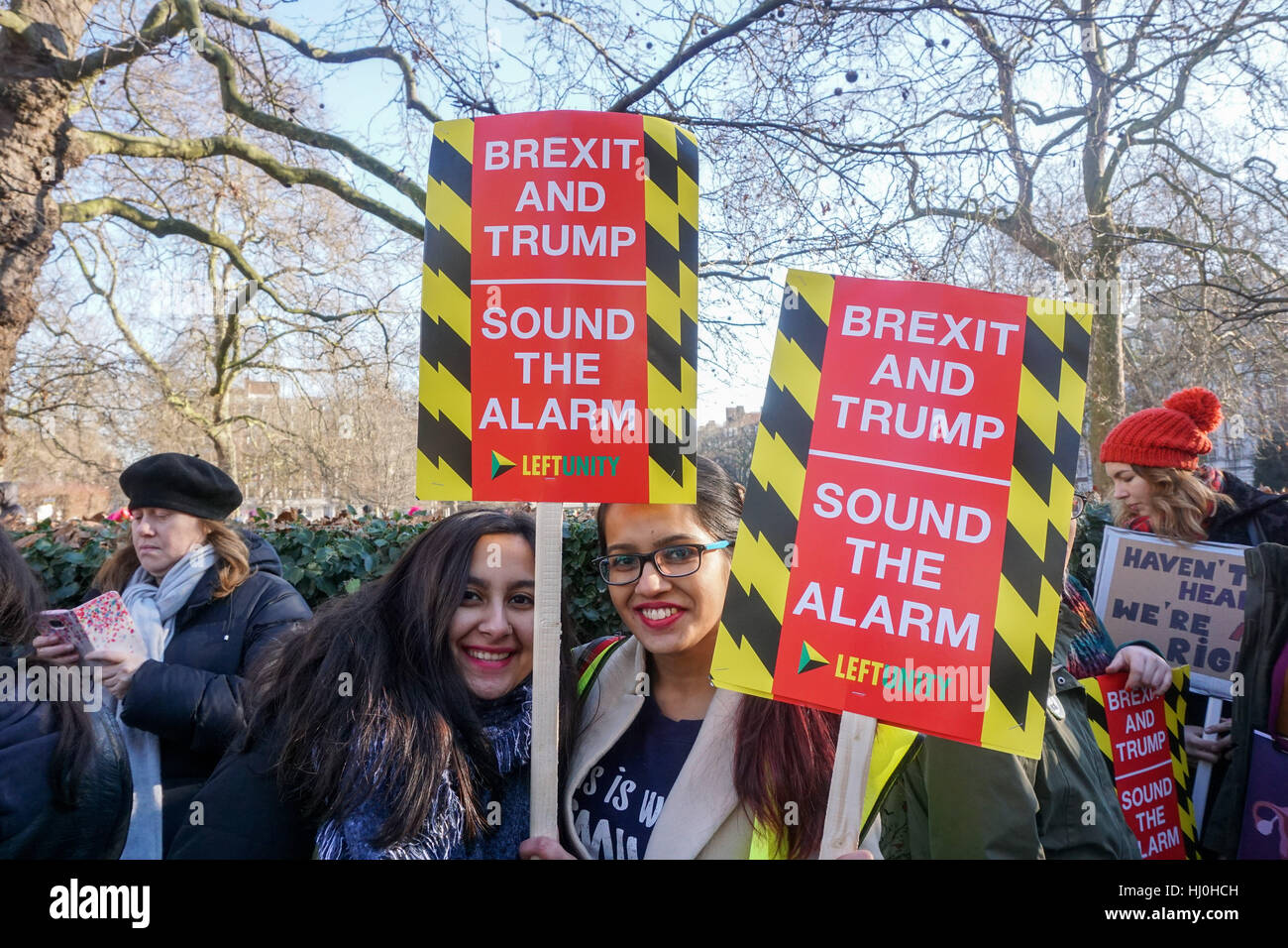 London, UK. 21st January, 2017. As part of an international day of