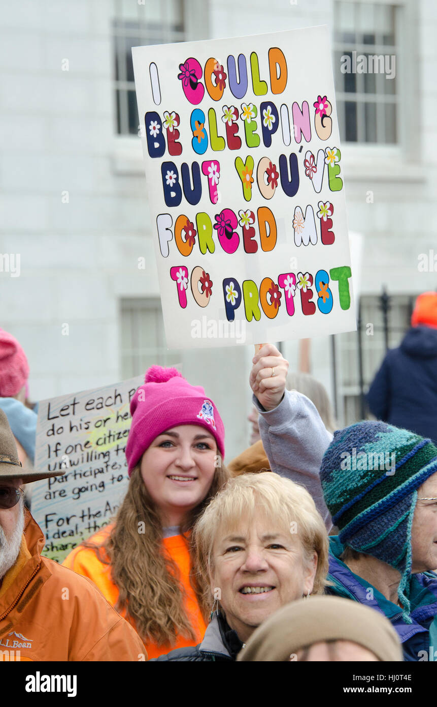 Political rally signs hi-res stock photography and images - Alamy