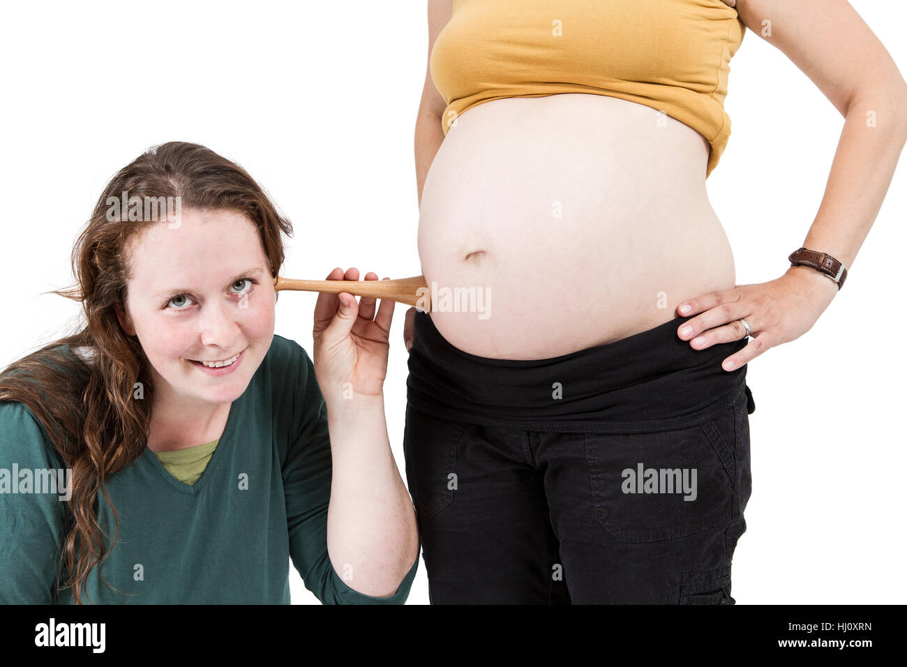 woman, pregnancy, pregnant, gestation, midwife, doctor, physician, medic, Stock Photo