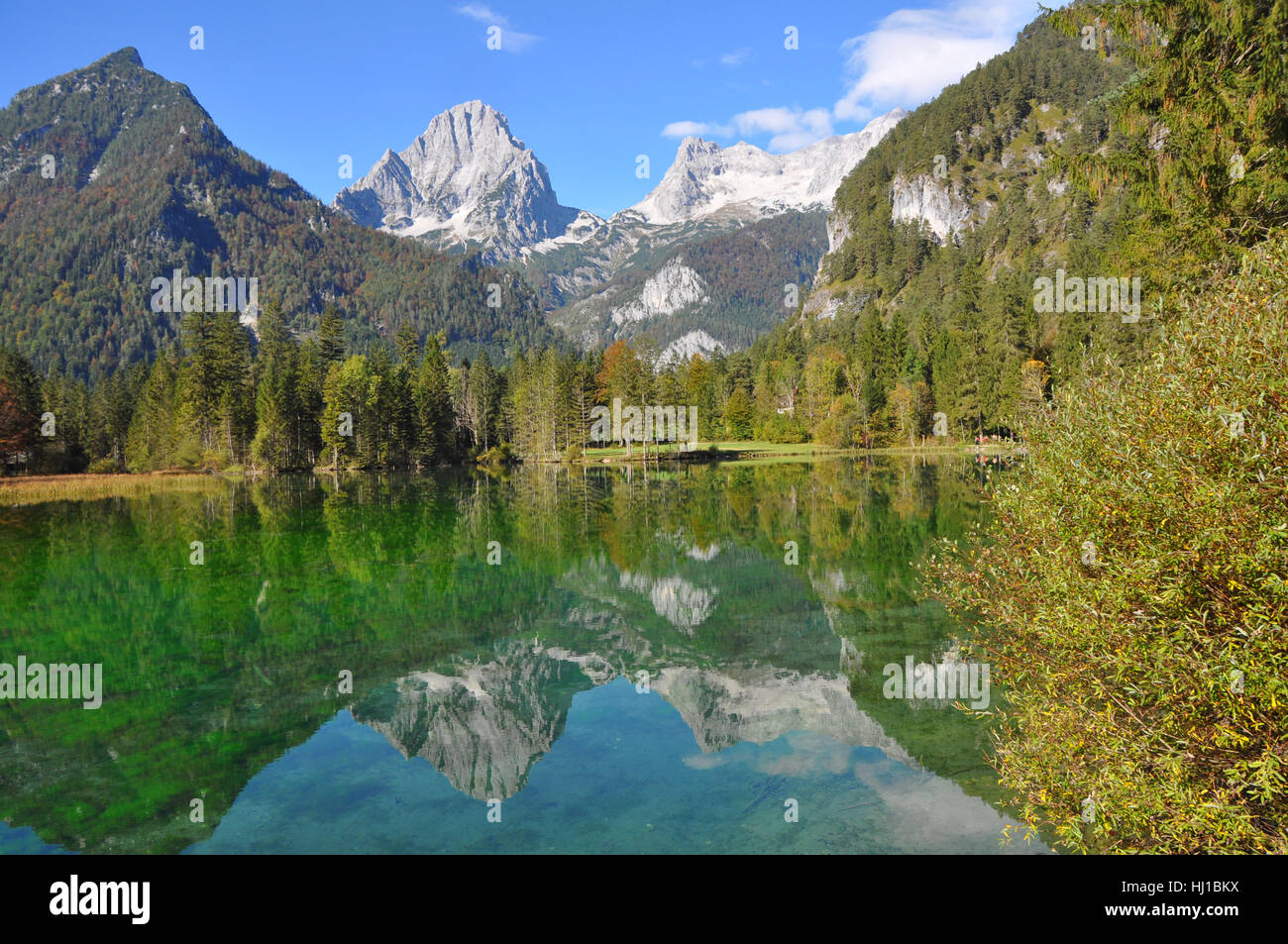 mountains in austria - hinterstoder Stock Photo
