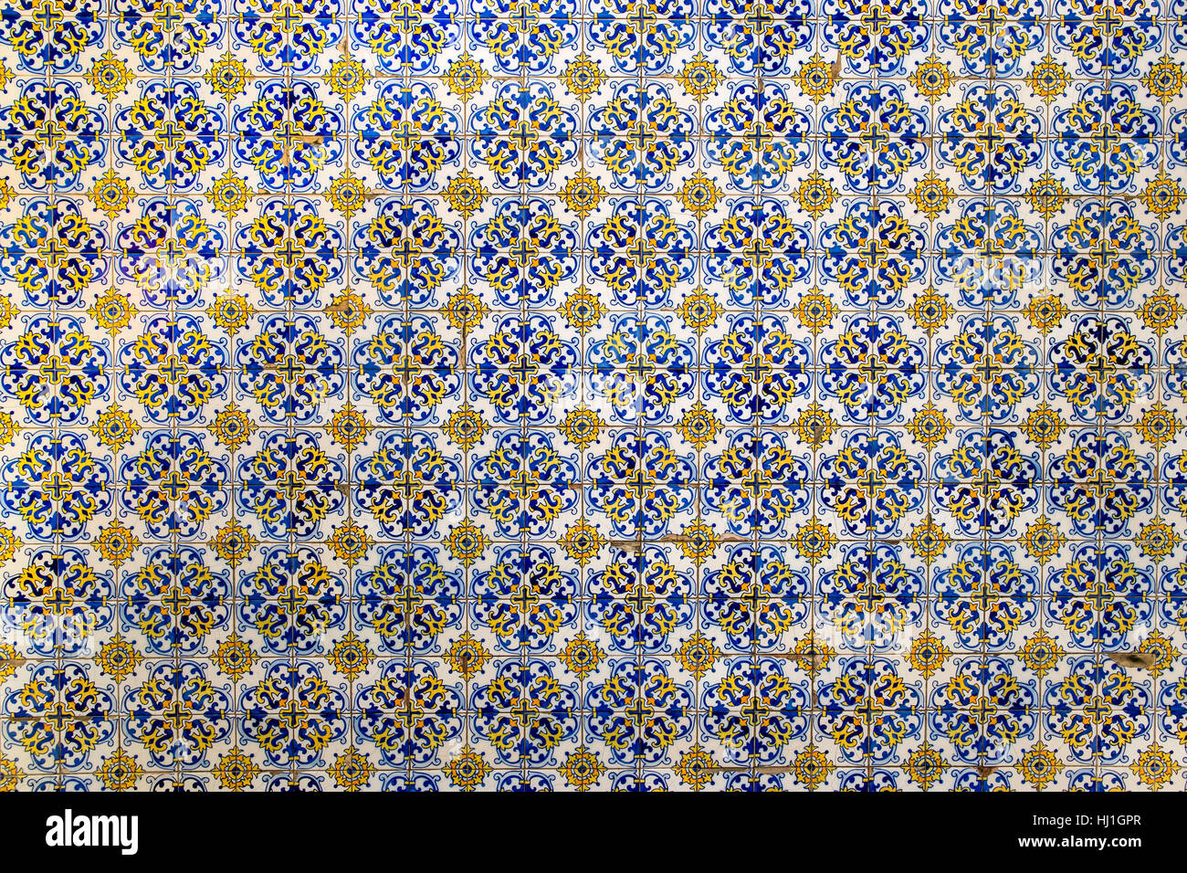 Colorful mosaic tiles on a wall as background Stock Photo - Alamy