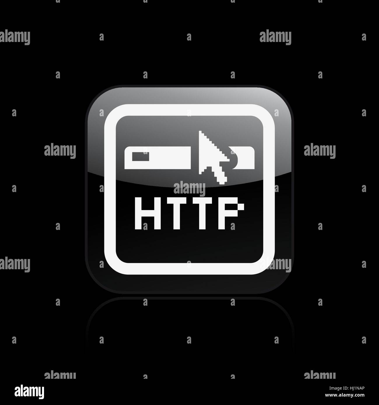 Vector illustration of single isolated web icon Stock Photo - Alamy