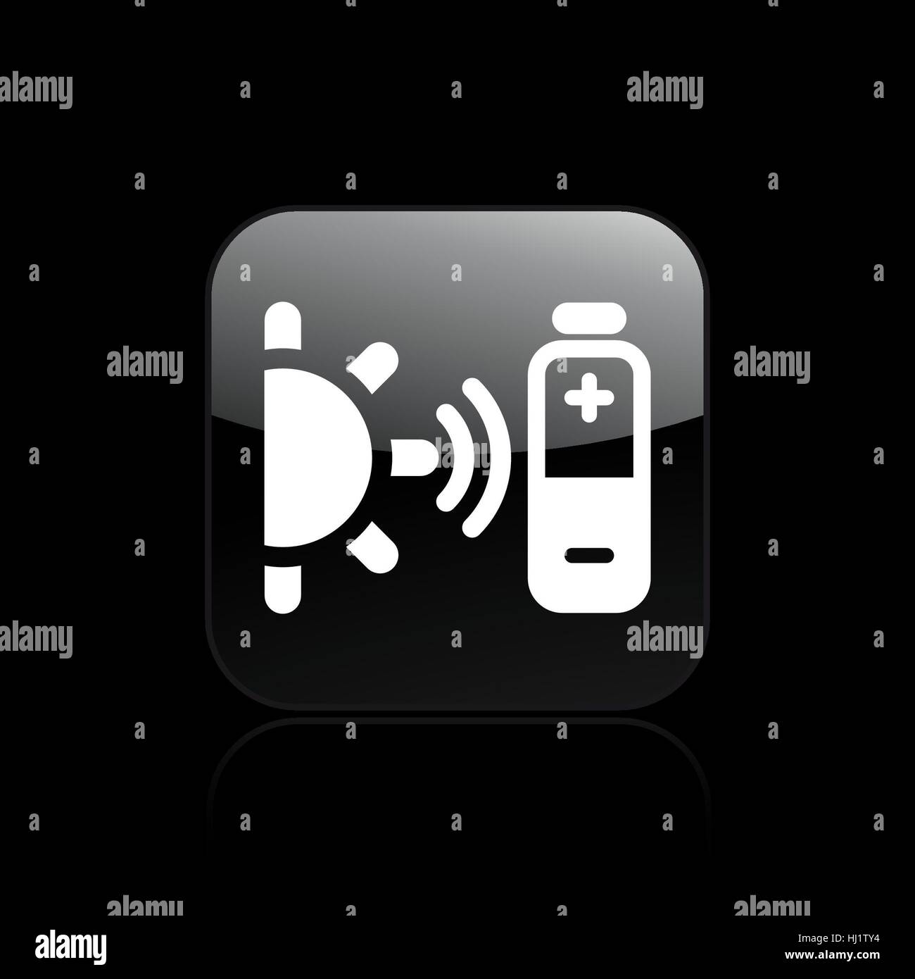 Vector illustration of single isolated bioenergy icon Stock Photo - Alamy